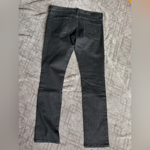 John Varvatos Black Skinny Jeans Sleek Modern Design - Picture 4 of 11